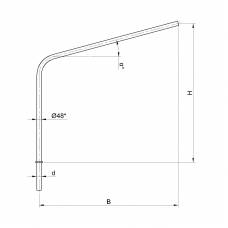 Кронштейн К2-1,7-1,3-0-1