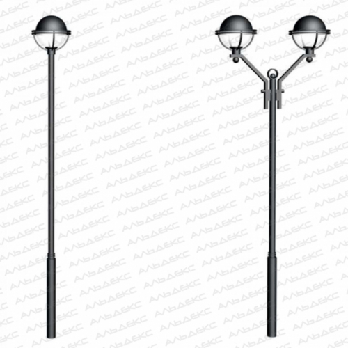 Бол-2-4,1 декоративная опора